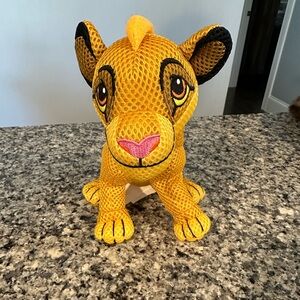 Disney Lion King Simba Bath Toy Loofa Jay Franco.. made to use in water.